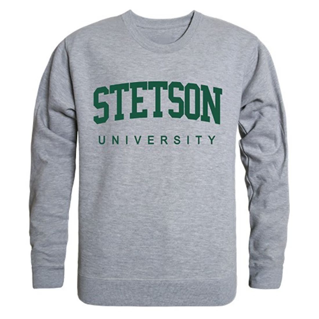 Stetson University Game Day Crewneck Pullover Sweatshirt Sweater Heather Grey-Campus-Wardrobe