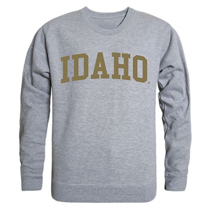University of Idaho Game Day Crewneck Pullover Sweatshirt Sweater Heather Grey-Campus-Wardrobe