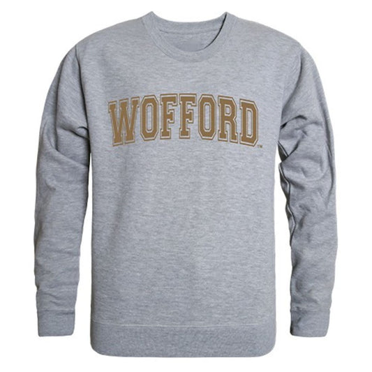 Wofford College Game Day Crewneck Pullover Sweatshirt Sweater Heather Grey-Campus-Wardrobe
