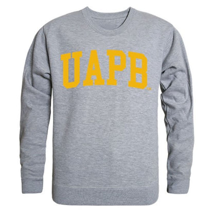 UAPB University of Arkansas Pine Bluff Game Day Crewneck Pullover Sweatshirt Sweater Heather Grey-Campus-Wardrobe