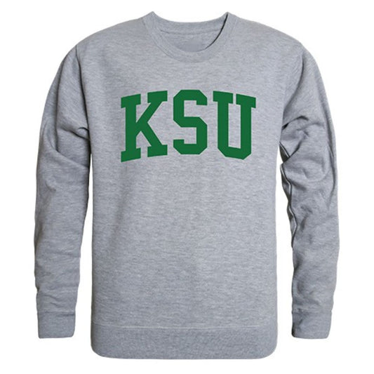 KYSU Kentucky State University Game Day Crewneck Pullover Sweatshirt Sweater Heather Grey-Campus-Wardrobe