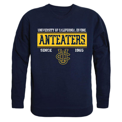 University of California UC Irvine Anteaters Established Crewneck Pullover Sweatshirt Sweater Navy-Campus-Wardrobe