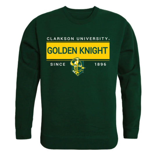 Clarkson University Golden Knights Established Crewneck Pullover Sweatshirt Sweater Forest-Campus-Wardrobe