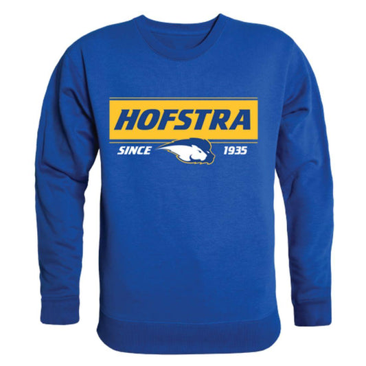 Hofstra University Pride Established Crewneck Pullover Sweatshirt Sweater Royal-Campus-Wardrobe