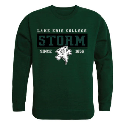 Lake Erie College Storm Established Crewneck Pullover Sweatshirt Sweater Forest-Campus-Wardrobe