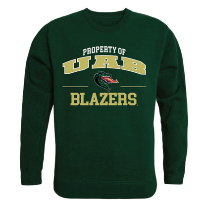 UAB University of Alabama at Birmingham Blazers Property Crewneck Pullover Sweatshirt Sweater Forest-Campus-Wardrobe