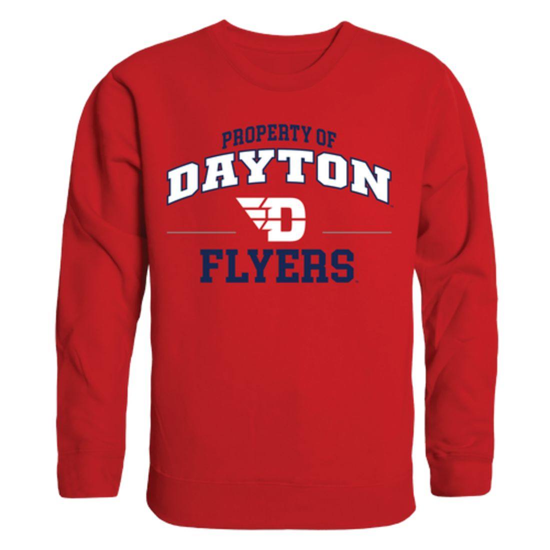 UD University of Dayton Flyers Property Crewneck Pullover Sweatshirt Sweater Red-Campus-Wardrobe