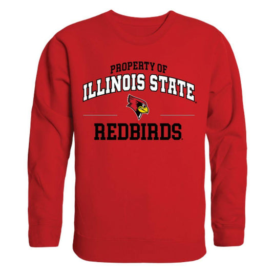 ISU Illinois State University Redbirds Property Crewneck Pullover Sweatshirt Sweater Red-Campus-Wardrobe