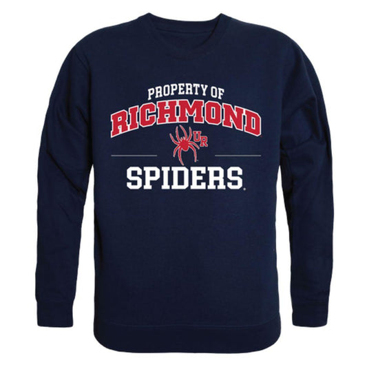 University of Richmond Spiders Property Crewneck Pullover Sweatshirt Sweater Navy-Campus-Wardrobe