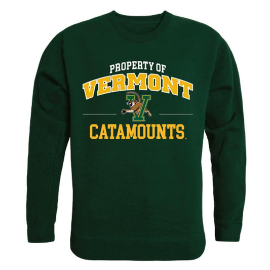 UVM University of Vermont Catamounts Property Crewneck Pullover Sweatshirt Sweater Forest-Campus-Wardrobe