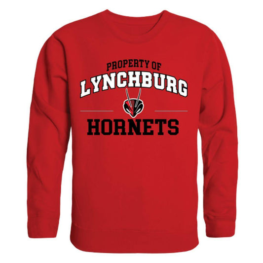 Lynchburg College Hornets Property Crewneck Pullover Sweatshirt Sweater Red-Campus-Wardrobe
