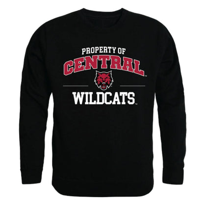 CWU Central Washington University Wildcats Property Crewneck Pullover Sweatshirt Sweater Black-Campus-Wardrobe