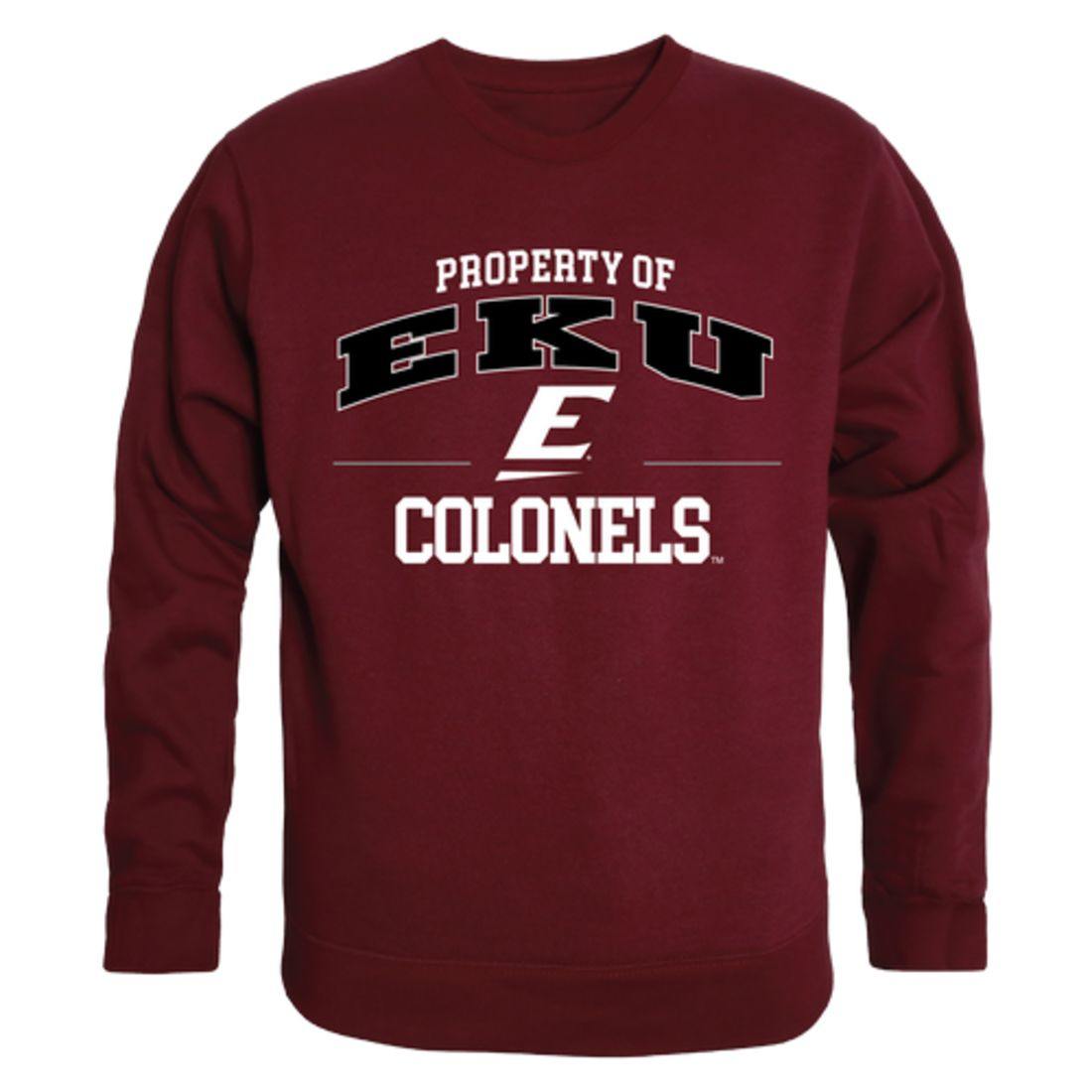 EKU Eastern Kentucky University Colonels Property Crewneck Pullover Sweatshirt Sweater Maroon-Campus-Wardrobe