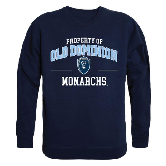 ODU Old Dominion University Monarchs Property Crewneck Pullover Sweatshirt Sweater Navy-Campus-Wardrobe