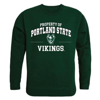 PSU Portland State University Vikings Property Crewneck Pullover Sweatshirt Sweater Forest-Campus-Wardrobe