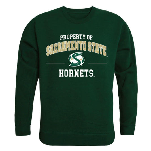 Sacramento State Hornets Property Crewneck Pullover Sweatshirt Sweater Forest-Campus-Wardrobe