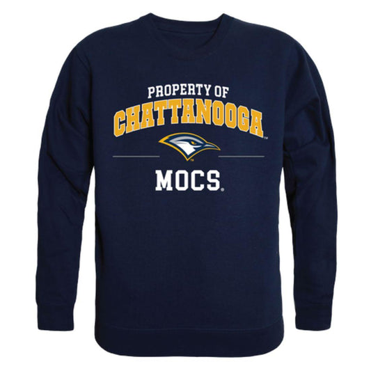 UTC University of Tennessee at Chattanooga MOCS Property Crewneck Pullover Sweatshirt Sweater Navy-Campus-Wardrobe