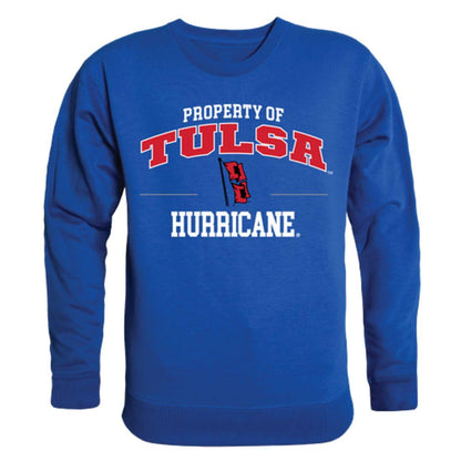 University of Tulsa Golden Golden Hurricane Property Crewneck Pullover Sweatshirt Sweater Royal-Campus-Wardrobe