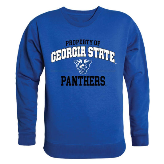 GSU Georgia State University Panthers Property Crewneck Pullover Sweatshirt Sweater Royal-Campus-Wardrobe