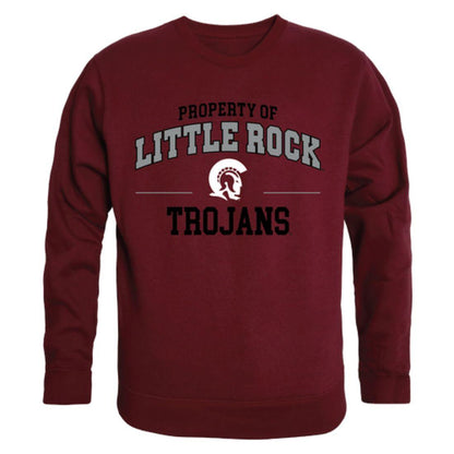 Arkansas at Little Rock Trojans Property Crewneck Pullover Sweatshirt Sweater Maroon-Campus-Wardrobe