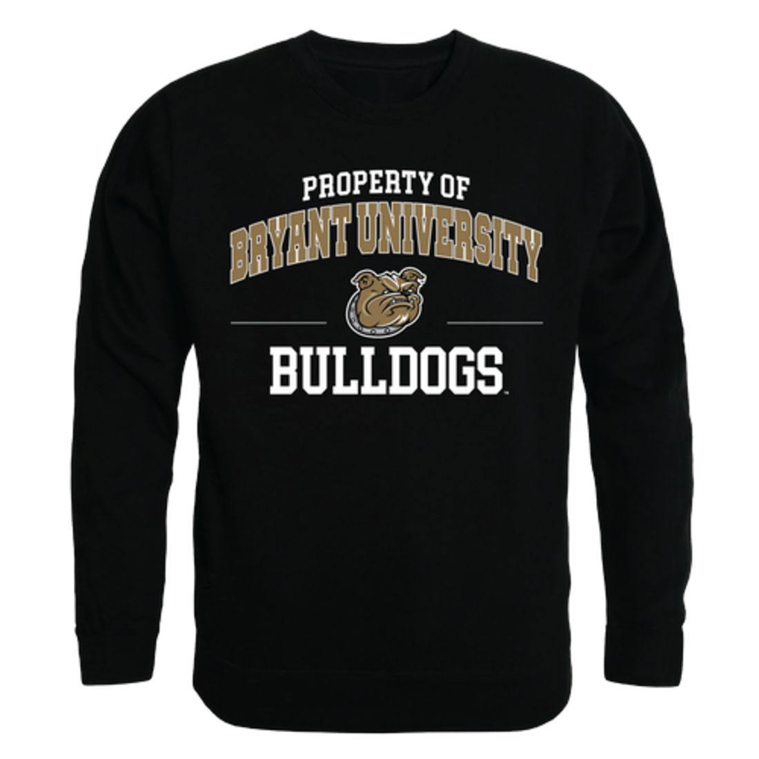 Bryant University Bulldogs Property Crewneck Pullover Sweatshirt Sweater Black-Campus-Wardrobe
