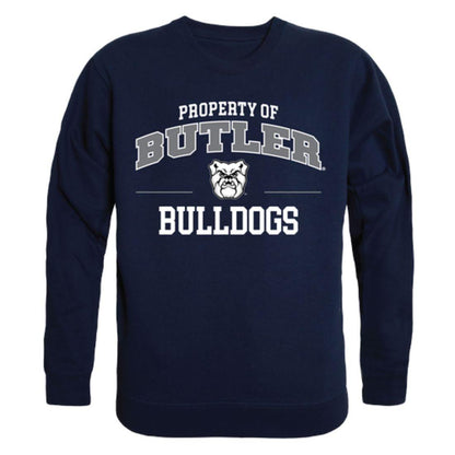 Butler University Bulldog Property Crewneck Pullover Sweatshirt Sweater Navy-Campus-Wardrobe