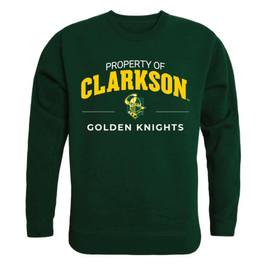 Clarkson University Golden Knights Property Crewneck Pullover Sweatshirt Sweater Forest-Campus-Wardrobe