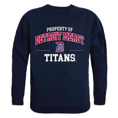 UDM University of Detroit Mercy Titans Property Crewneck Pullover Sweatshirt Sweater Navy-Campus-Wardrobe