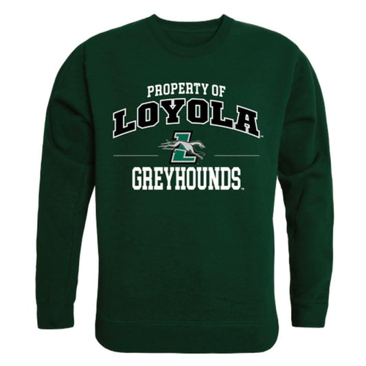 Loyola University Maryland Greyhounds Property Crewneck Pullover Sweatshirt Sweater Forest-Campus-Wardrobe