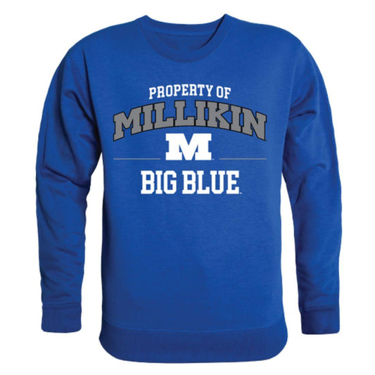 Millikin University Big Blue Property Crewneck Pullover Sweatshirt Sweater Royal-Campus-Wardrobe