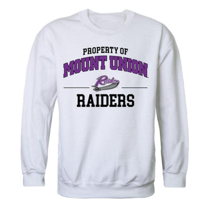 University of Mount Union Raiders Property Crewneck Pullover Sweatshirt Sweater White-Campus-Wardrobe