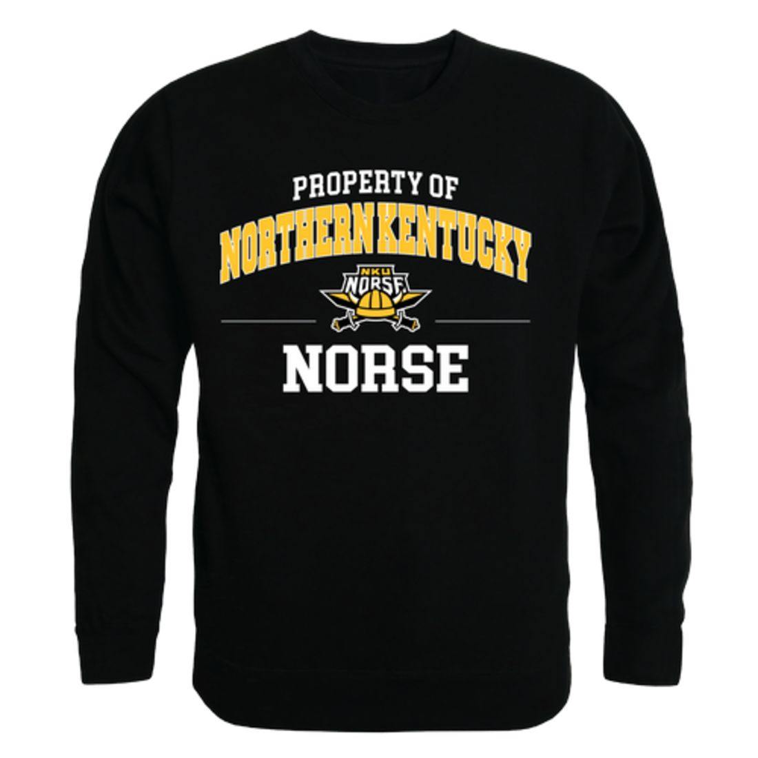 NKU Northern Kentucky University Norse Property Crewneck Pullover Sweatshirt Sweater Black-Campus-Wardrobe