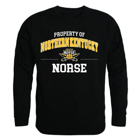 NKU Northern Kentucky University Norse Property Crewneck Pullover Sweatshirt Sweater Black-Campus-Wardrobe