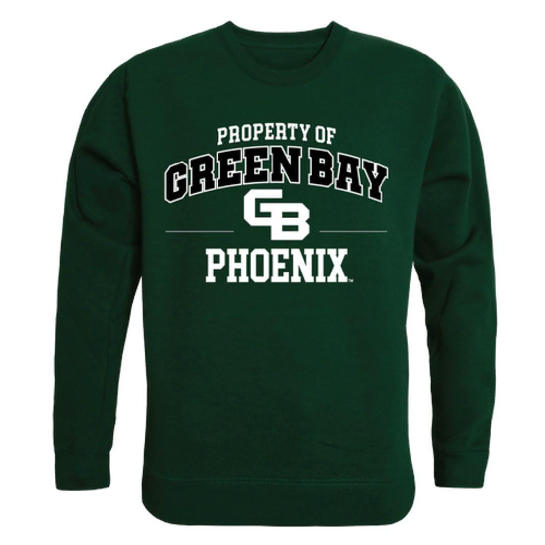 UWGB University of Wisconsin-Green Bay Phoenix Property Crewneck Pullover Sweatshirt Sweater Forest-Campus-Wardrobe