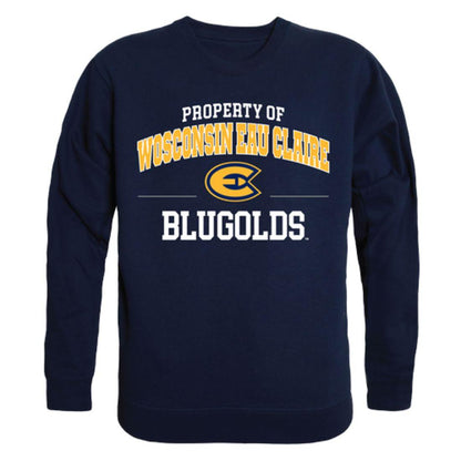 UWEC University of Wisconsin-Eau Claire Blugolds Property Crewneck Pullover Sweatshirt Sweater Navy-Campus-Wardrobe