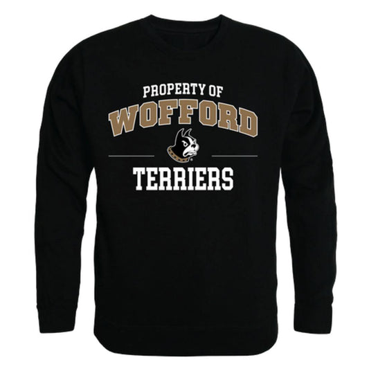 Wofford College Terriers Property Crewneck Pullover Sweatshirt Sweater Black-Campus-Wardrobe