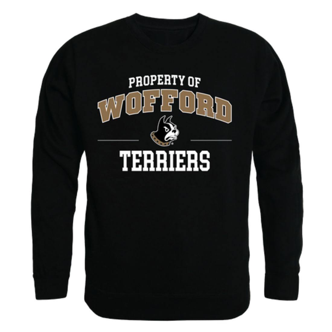 Wofford College Terriers Property Crewneck Pullover Sweatshirt Sweater Black-Campus-Wardrobe