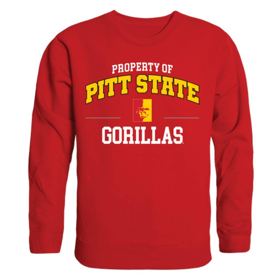 Pittsburg State University Gorillas Property Crewneck Pullover Sweatshirt Sweater Red-Campus-Wardrobe