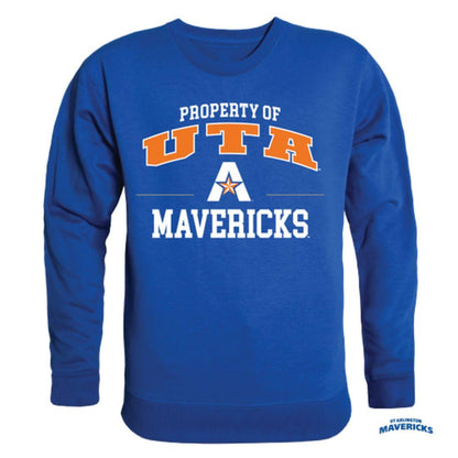 UTA University of Texas at Arlington Mavericks Property Crewneck Pullover Sweatshirt Sweater Royal-Campus-Wardrobe