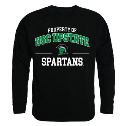 USC University of South Carolina Upstate Spartans Property Crewneck Pullover Sweatshirt Sweater Black-Campus-Wardrobe