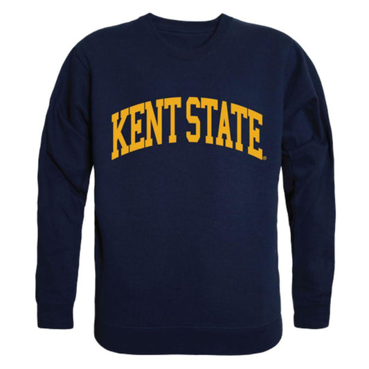 KSU Kent State University The Golden Eagles Arch Crewneck Pullover Sweatshirt Sweater Navy-Campus-Wardrobe
