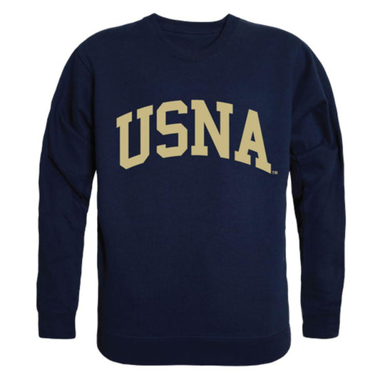 USNA United States Naval Academy Midshipmen Arch Crewneck Pullover Sweatshirt Sweater Navy-Campus-Wardrobe