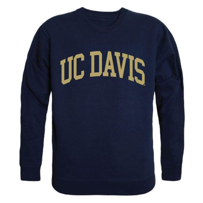 UC Davis University of California Aggies Arch Crewneck Pullover Sweatshirt Sweater Navy-Campus-Wardrobe