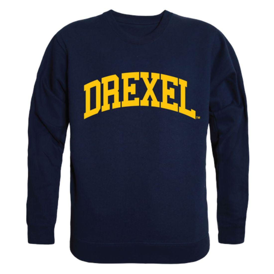 Drexel University Dragons Arch Crewneck Pullover Sweatshirt Sweater Navy-Campus-Wardrobe