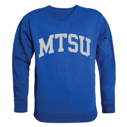 MTSU Middle Tennessee State University Blue Raiders Arch Crewneck Pullover Sweatshirt Sweater Royal-Campus-Wardrobe