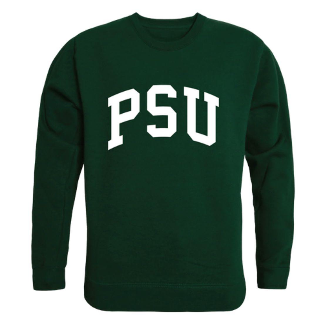 PSU Portland State University Vikings Arch Crewneck Pullover Sweatshirt Sweater Forest-Campus-Wardrobe