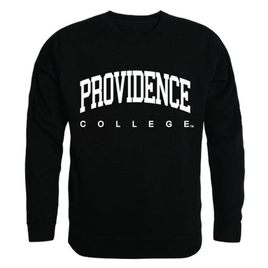 Providence College Friars Arch Crewneck Pullover Sweatshirt Sweater Black-Campus-Wardrobe