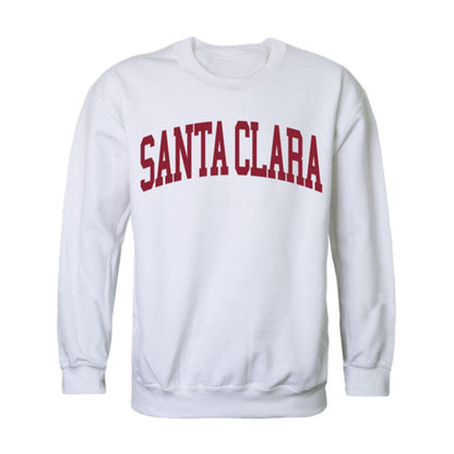 SCU Santa Clara University Broncos Arch Crewneck Pullover Sweatshirt Sweater White-Campus-Wardrobe