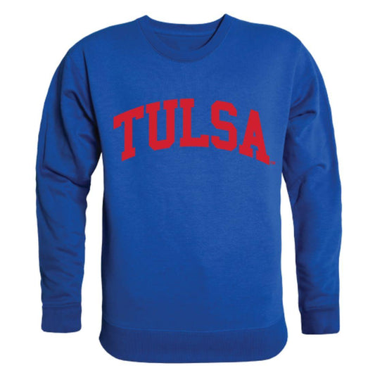 University of Tulsa Golden Golden Hurricane Arch Crewneck Pullover Sweatshirt Sweater Royal-Campus-Wardrobe