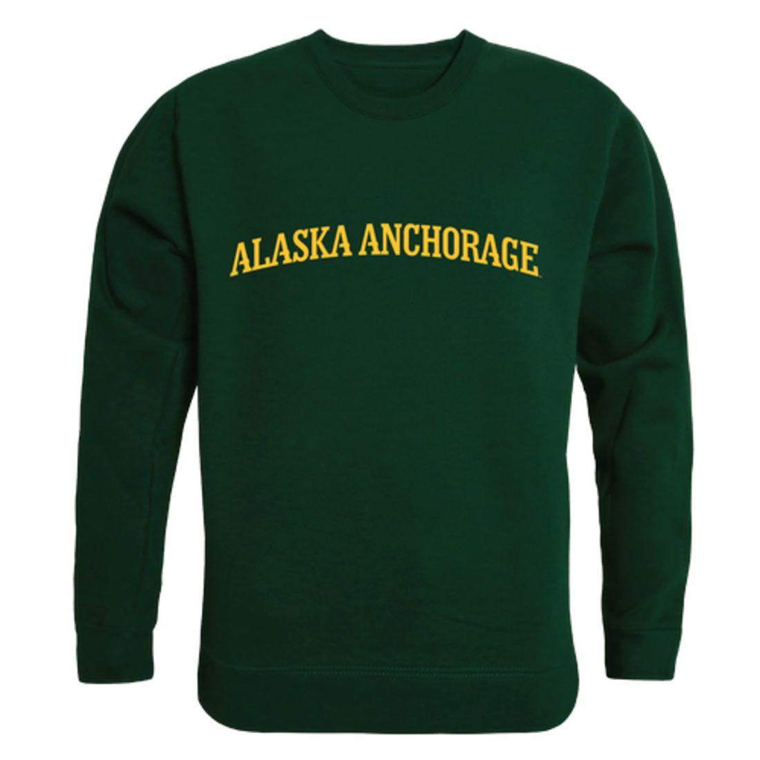UAA University of Alaska Anchorage Sea Wolves Arch Crewneck Pullover Sweatshirt Sweater Forest-Campus-Wardrobe